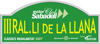 III Ral�li de la Llana Trofeu Autosi - 2007